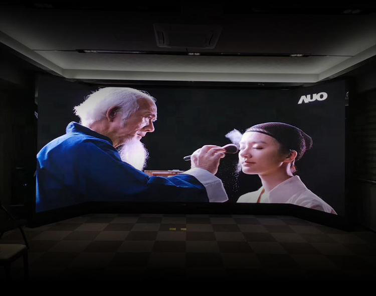 數字展廳拼接屏施工