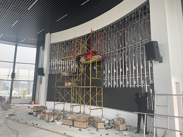 LED顯示屏安裝工程施工