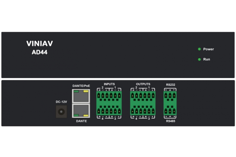 AD44 四路Dante轉換模塊
